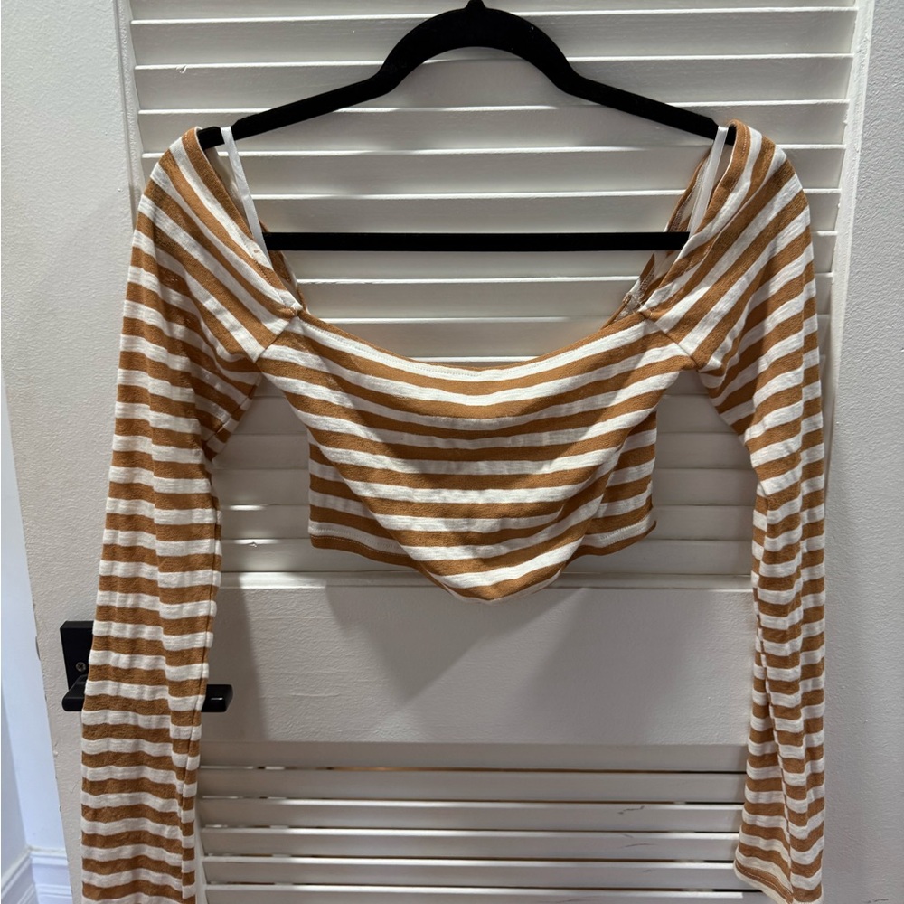 Long sleeve Crop Top